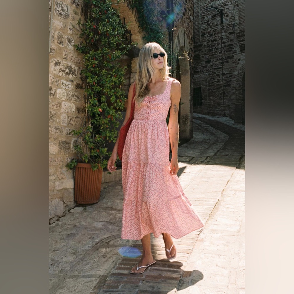 Christy Dawn Adele Dress Petites Raspberry Vine